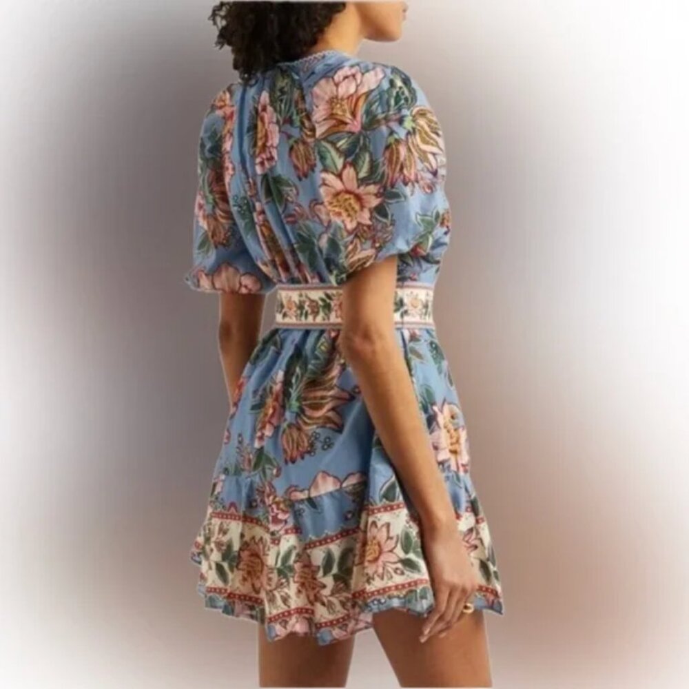 ~JOIE~Baja Floral Belted Dress
